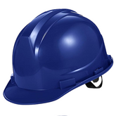Safety Helmet V-shaped High-strength PE Construction Site Construction Helmet with Printed logo