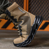 Mining and Heavy Industry Dust-proof Boots High-top Steel Toe Safety Boots