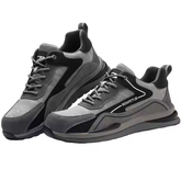 MaxiPact Outdoor Sports Work Boots Keiflar Anti-stab Midsole Steel Toe Flying Knit Rubber Outsole Safety Hiking Shoes