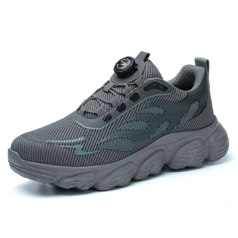 Breathable Mesh Safety Shoes Anti Smashing Anti Piercing Steel Toe Work Shoes