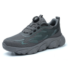 Breathable Mesh Safety Shoes Anti Smashing Anti Piercing Steel Toe Work Shoes