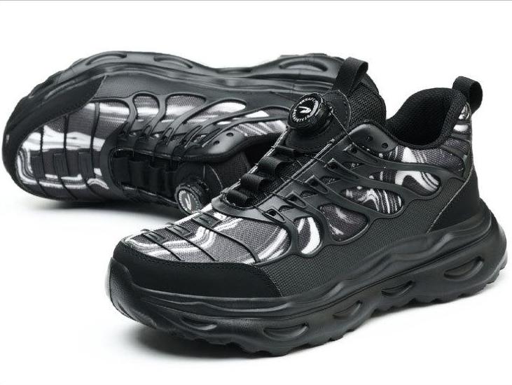 Anti-smash and Anti-puncture Lightweight Safety Shoes Breathable and Wear-resistant Protective Shoes