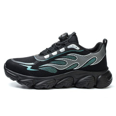 Breathable Mesh Safety Shoes Anti Smashing Anti Piercing Steel Toe Work Shoes