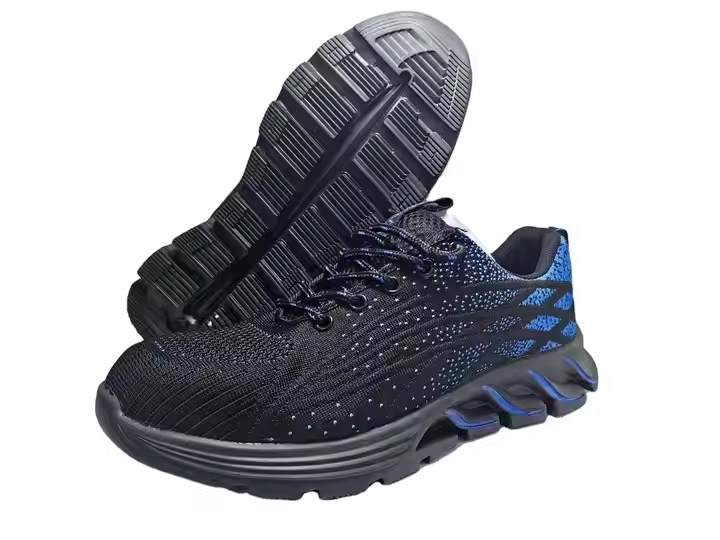 Lightweight Men's Safety Work Shoes for Summer & Winter Autumn Anti-smashing Steel Toe Sneakers Secure Comfortable Footwear