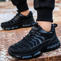 Labor Safety Shoes Anti-smashing Anti-piercing Safety Shoes Wear-resistant Industrial Safety Shoes for Men