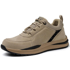 New Men's Lightweight Breathable Fashion Work Safety Shoes