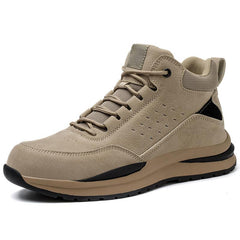 New Men's Lightweight Breathable Fashion Work Safety Shoes
