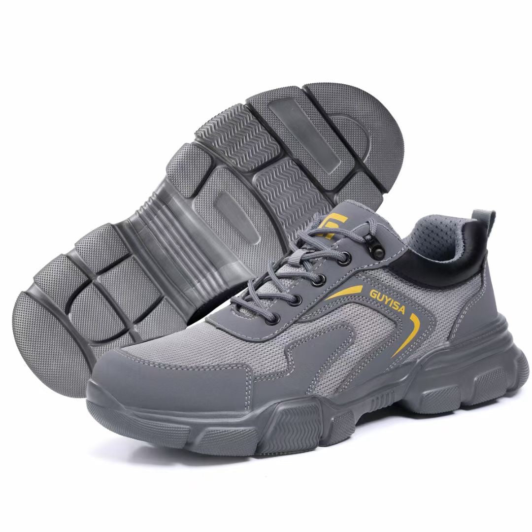 GUYISA High Quality Ultralight Series Solid EVA Sole Safety Shoes European Standard Steel Toe Work Safety Shoes